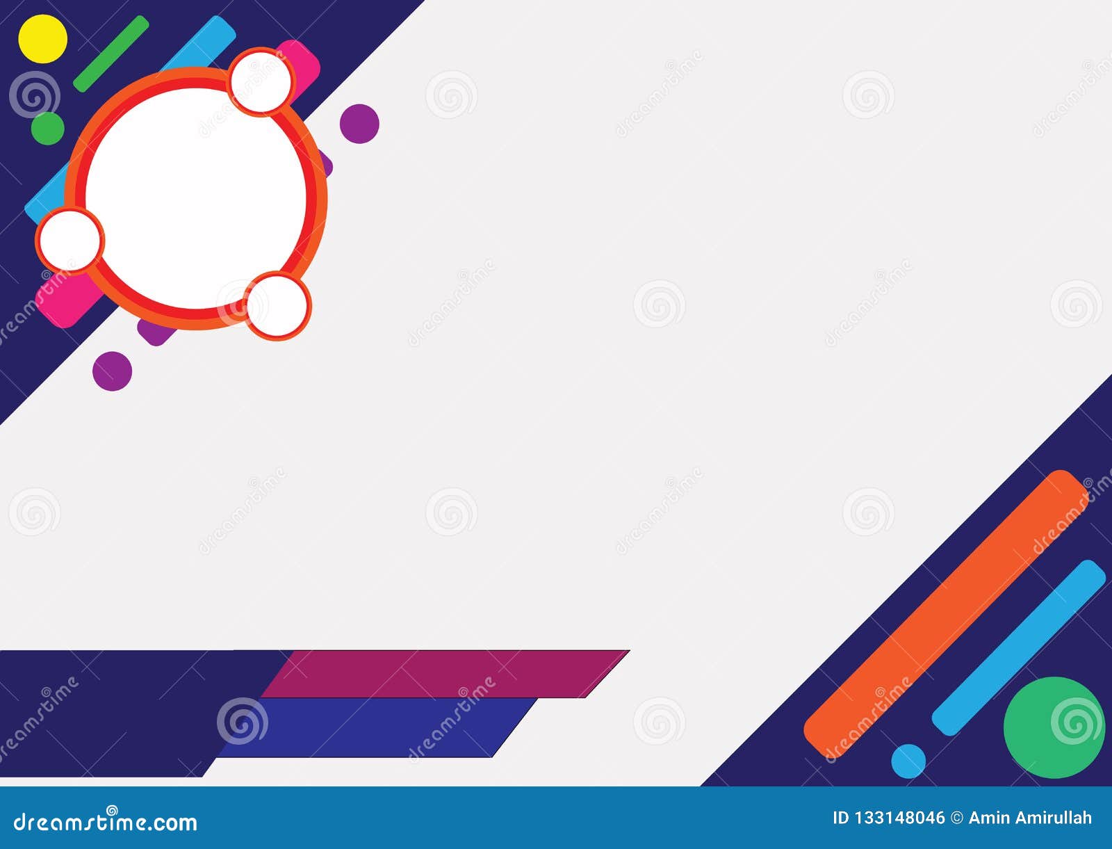 Modern Background Design for Banner, Certificate and Others Stock Vector -  Illustration of white, background: 133148046