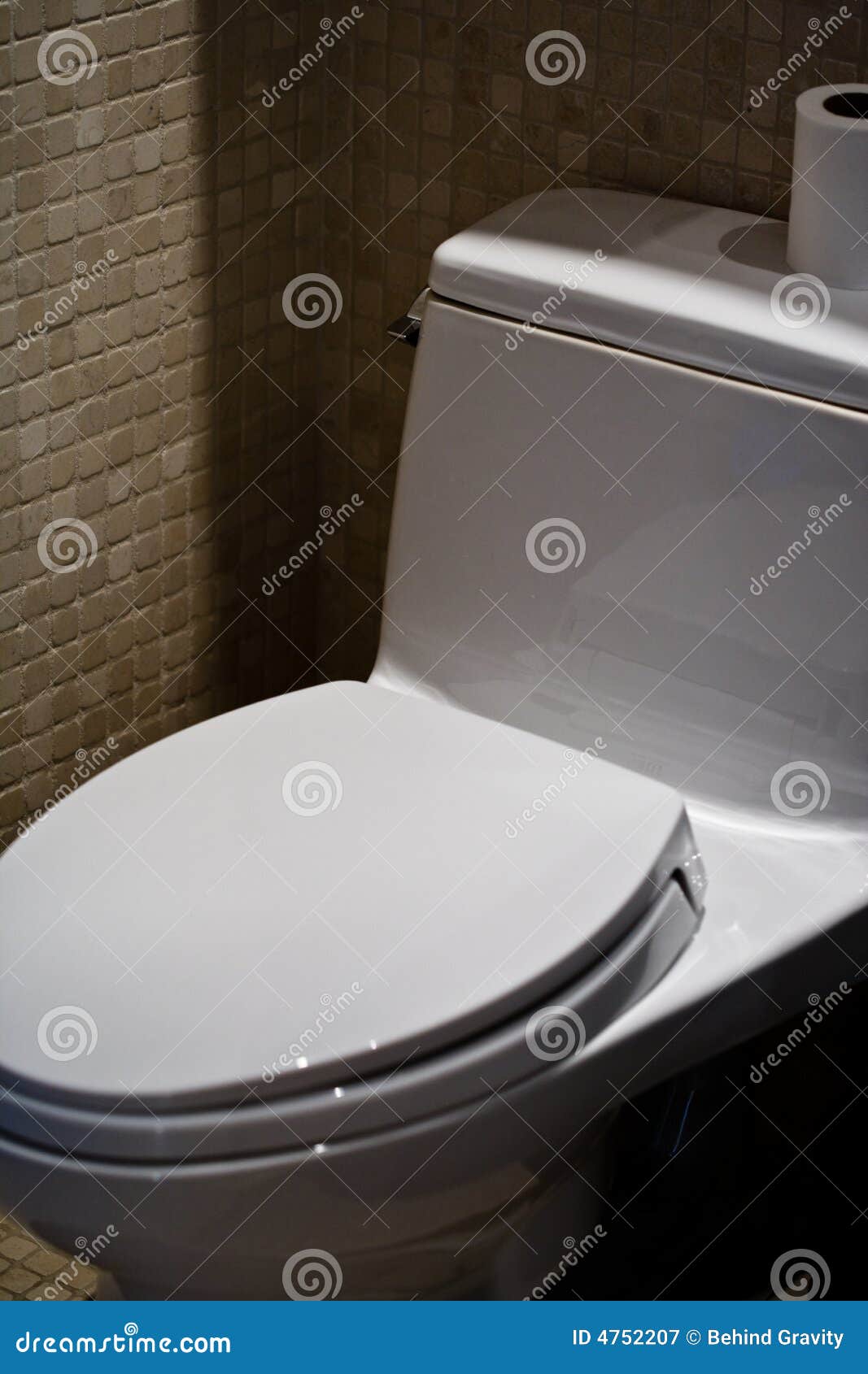 A modern bathroom toilette stock image. Image of high 4752207