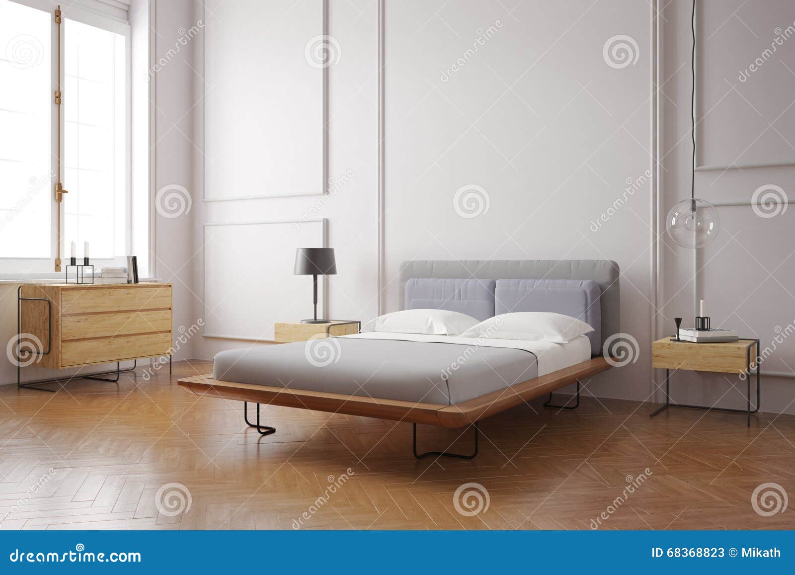 modern bedroom interior