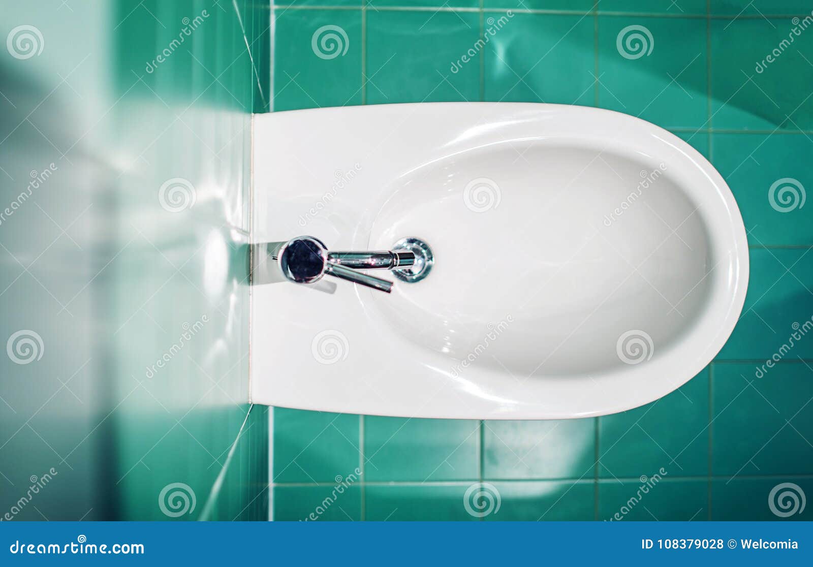 Modern Bidet Fixture stock photo. Image of bathroom 108379028