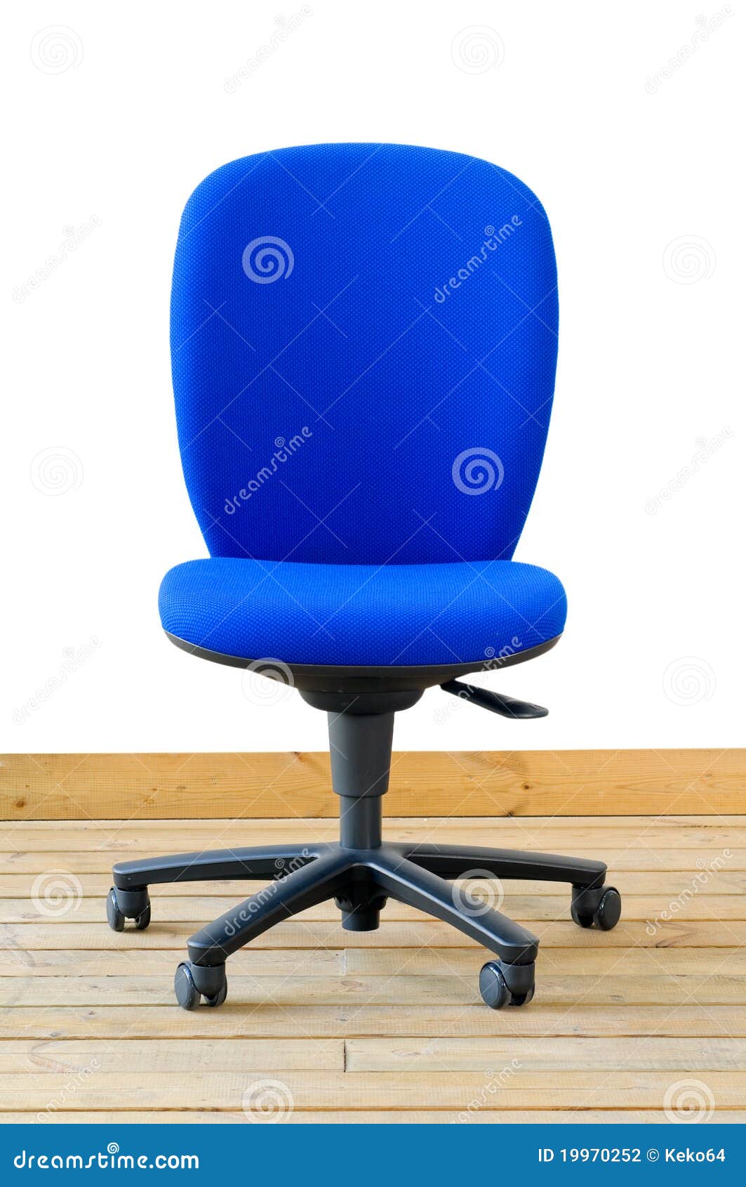 Modern blue office chair stock photo. Image of armchair 19970252