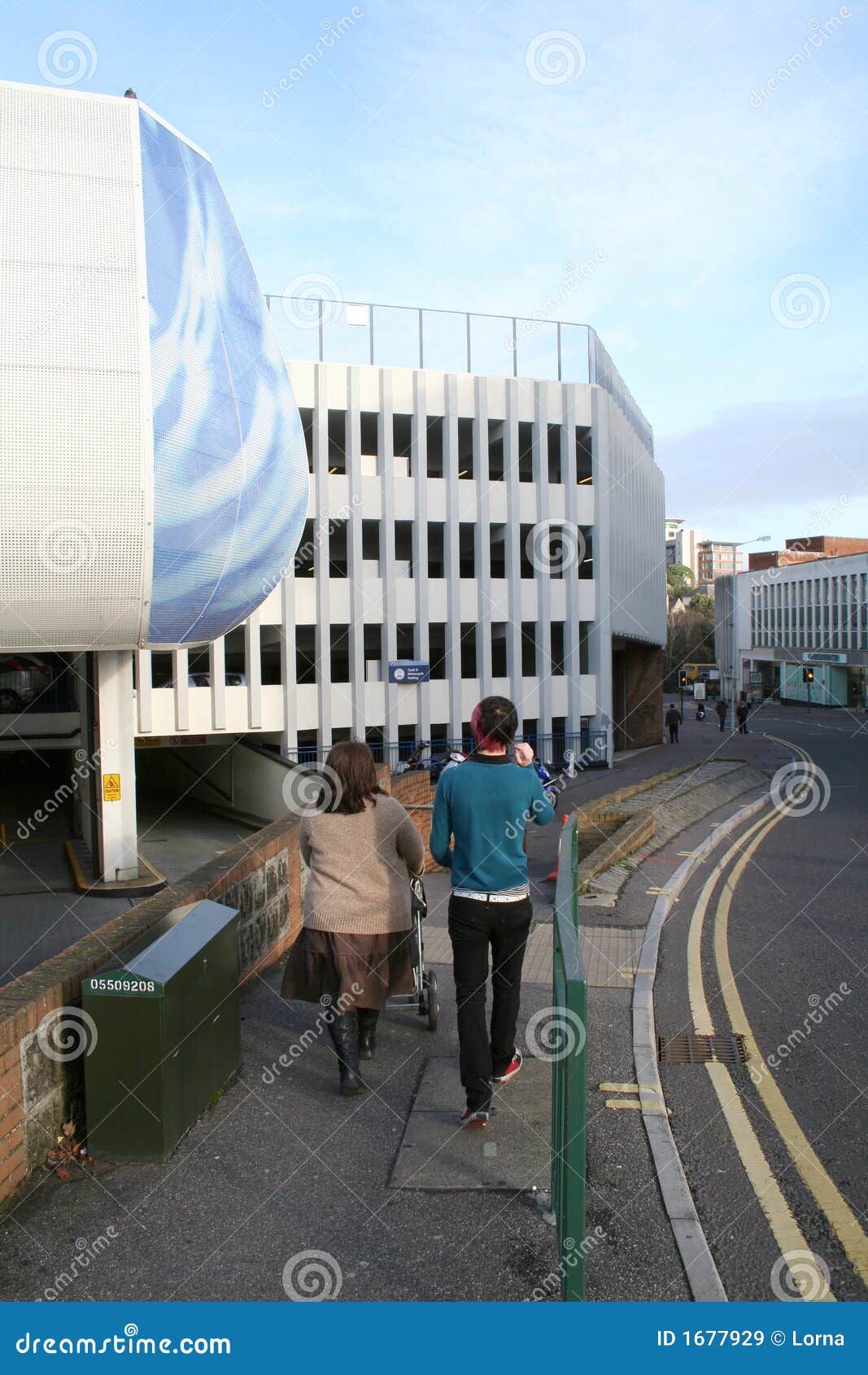 Modern Bournemouth Buildings Stock Image Image of outside, roadway