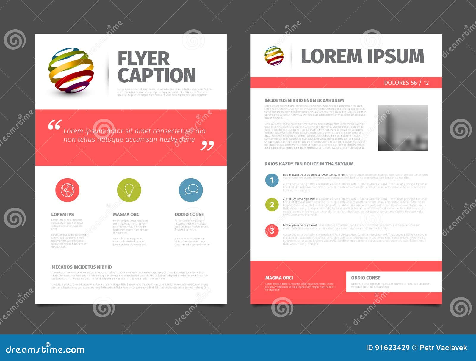 Sample Brochure Template from thumbs.dreamstime.com