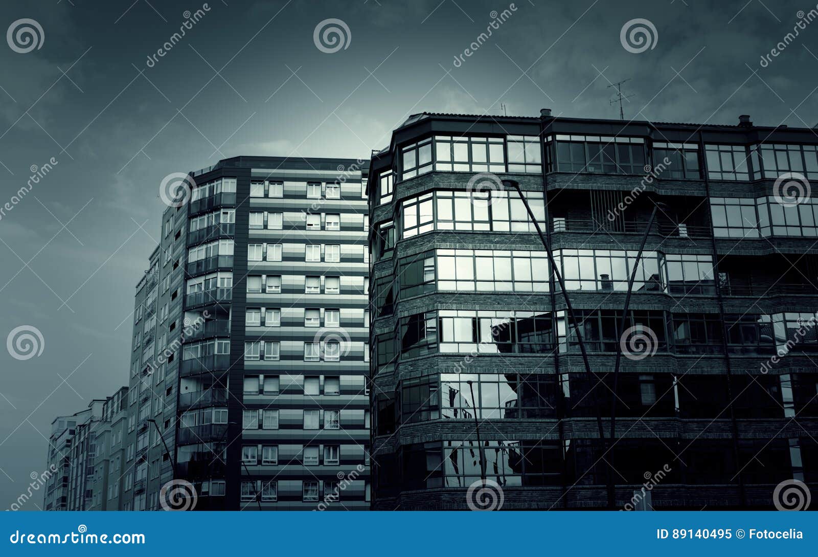 Modern building crystals stock image. Image of construction 89140495