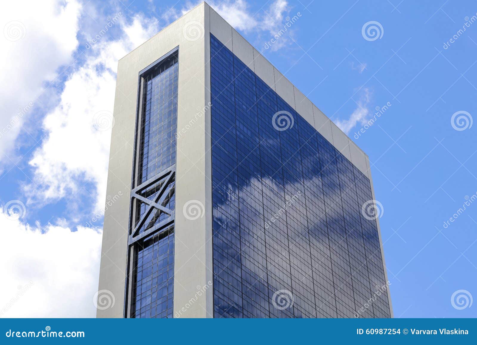 Modern Building in New York in a Clear Day Stock Photo Image of