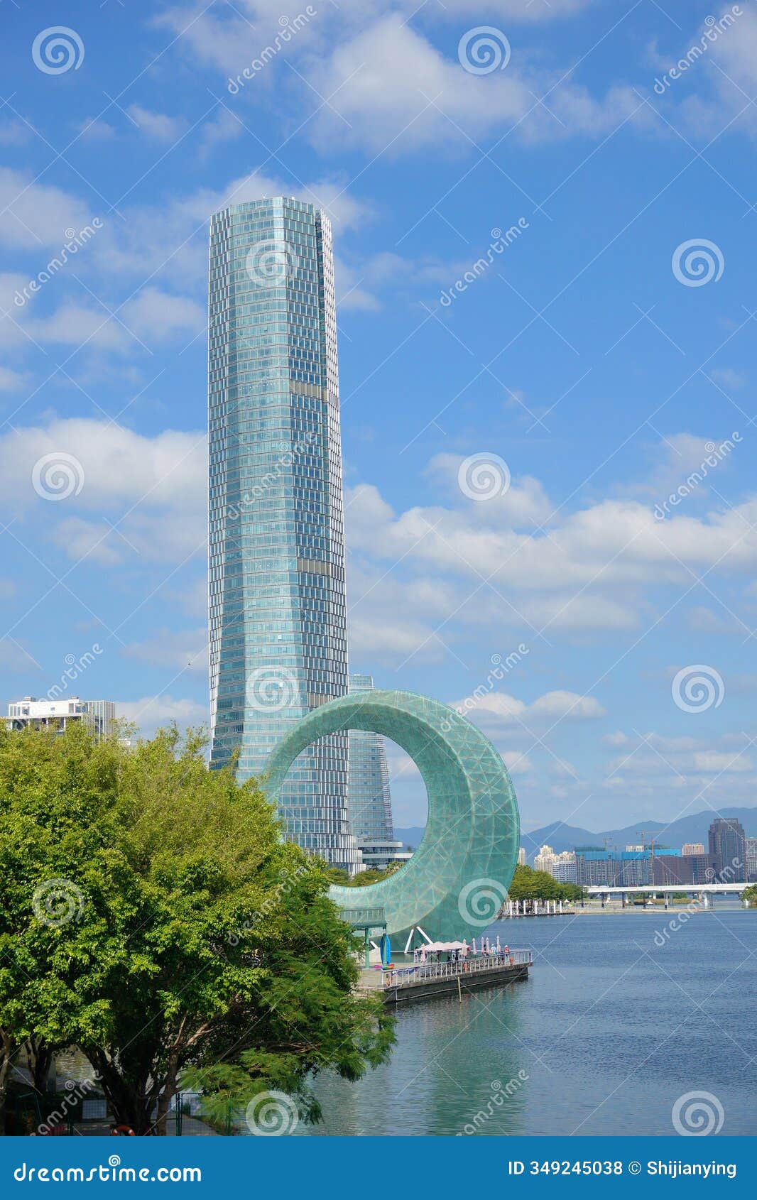 modern building scenery