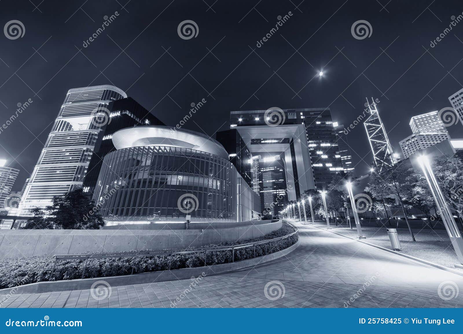 Modern Buildings of Hong Kong Stock Image - Image of kong, facade: 25758425