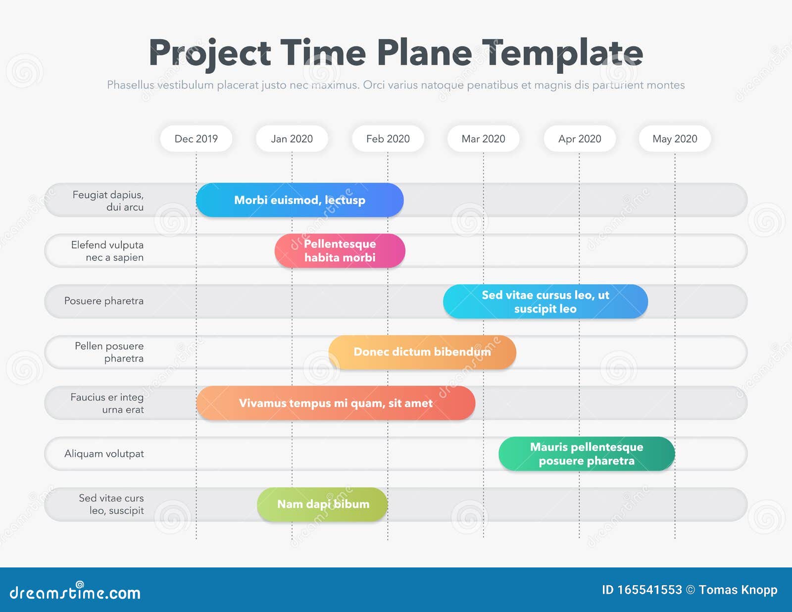 Modern Business Project Time Plan Template with Project Tasks in Regarding Business Plan Template For Website