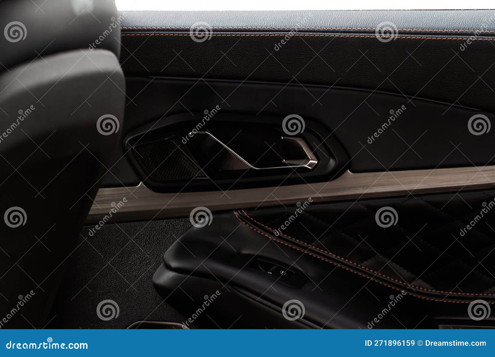 Modern Car Interior Door Panel. Stock Image Image of transport