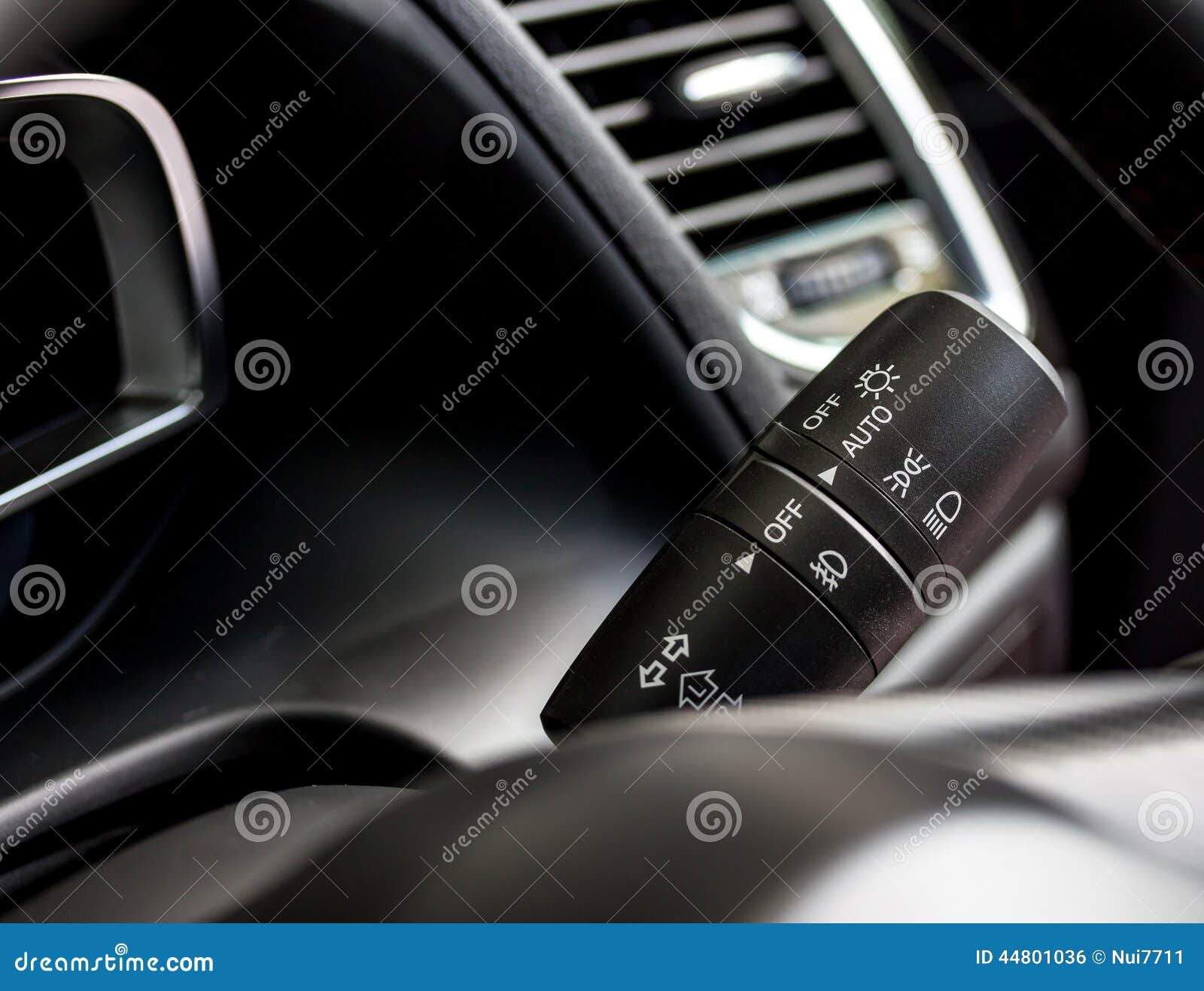 Car Light Control Paddle Stock Photo - Image light, 44801036