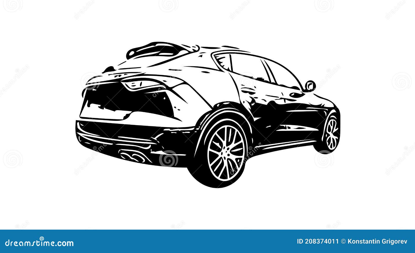 Japan Sport Car. Car Sketch. Side View. Royalty Free SVG, Cliparts,  Vectors, and Stock Illustration. Image 90449250.