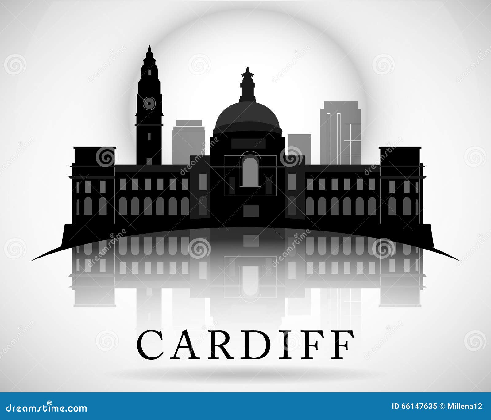 Cardiff City designs, themes, templates and downloadable graphic