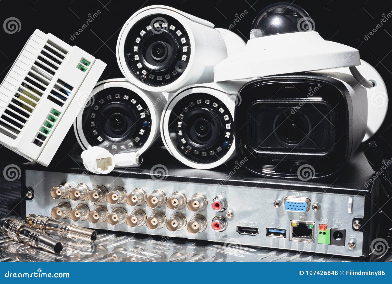 CCTV camera editorial stock photo. Image of closeup 197426848