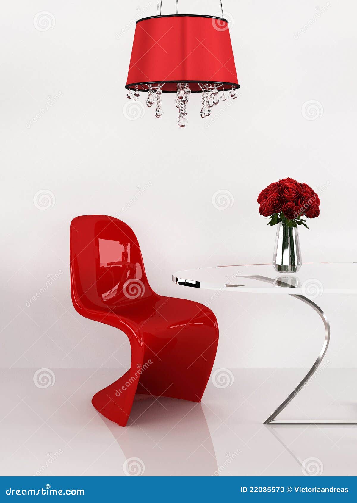 modern chair in minimalism interior. furniture