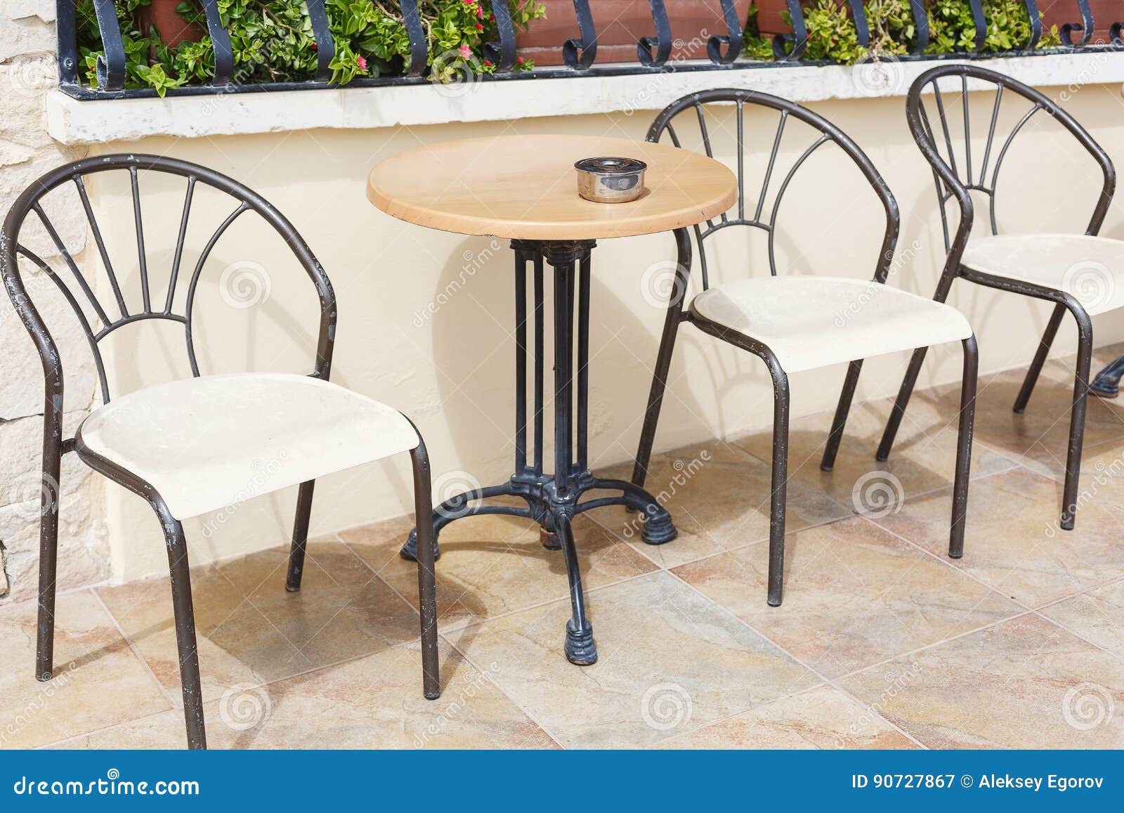 Modern chairs and tables stock image. Image of color 90727867
