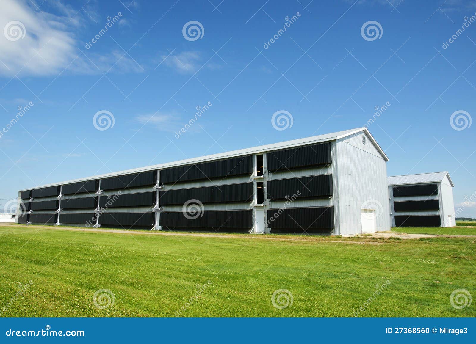 Modern Chicken Coop Stock Photo - Image: 27368560