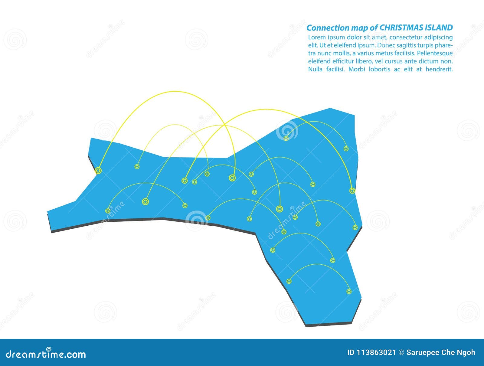 modern of christmas island map connections network , best internet concept of christmas island map business from  se