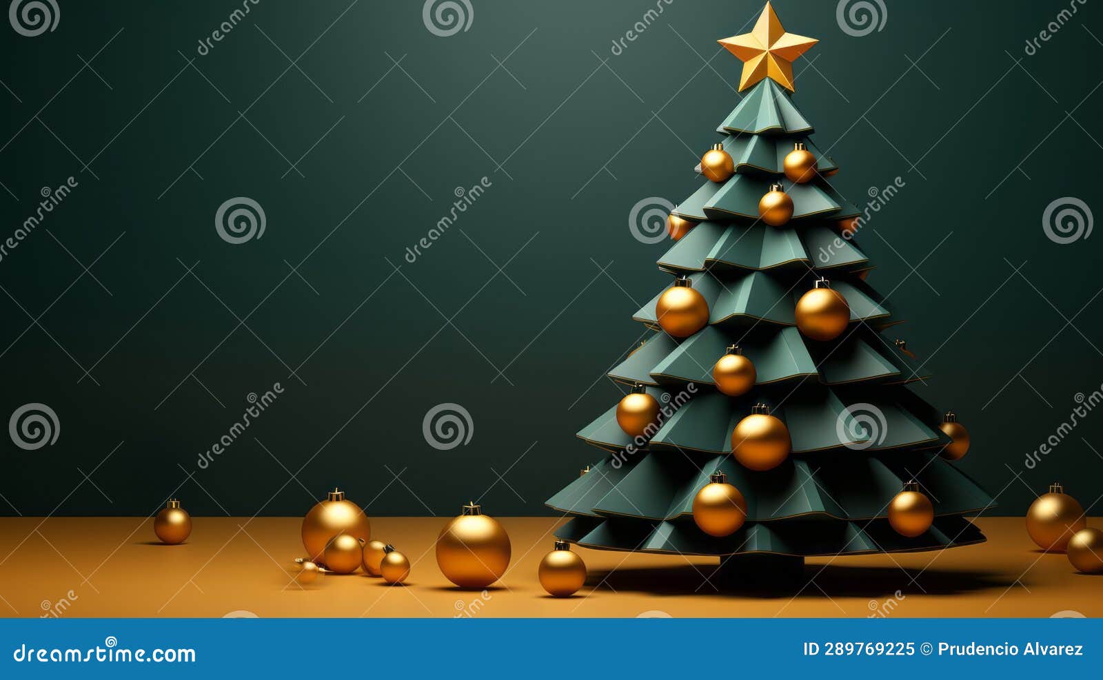 Modern Christmas Tree Illustration Stock Illustration Illustration of