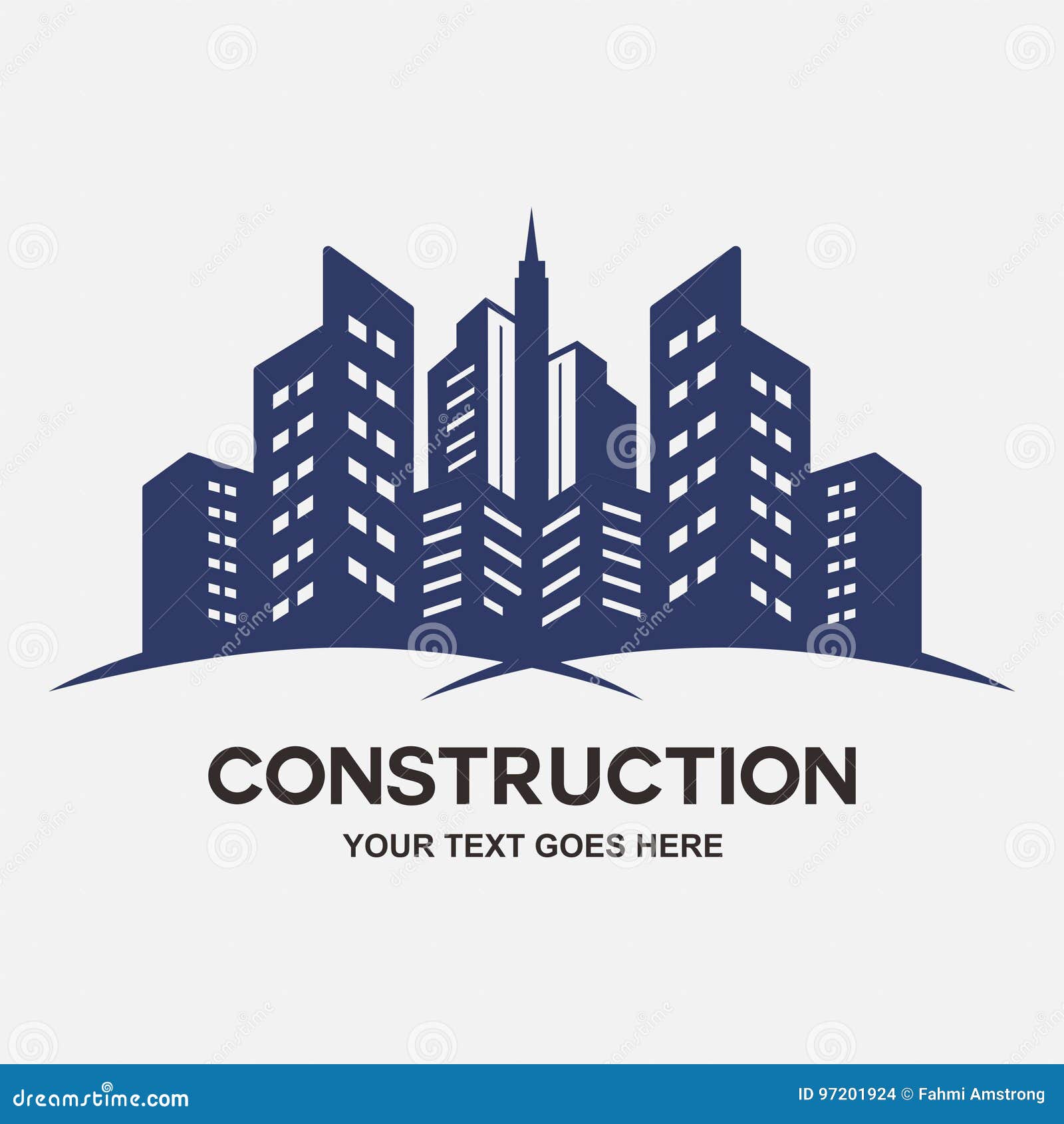 modern city buildings construction