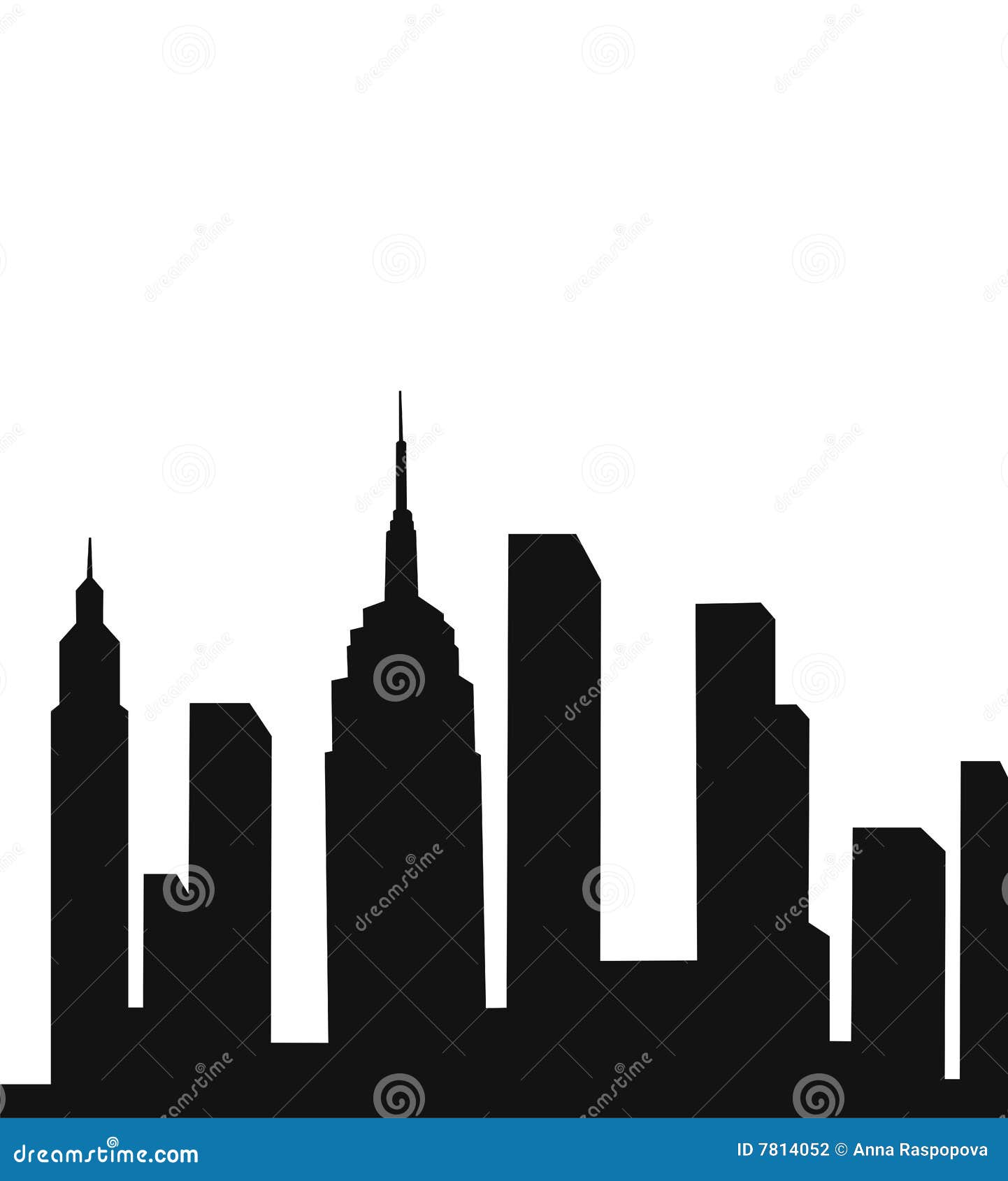modern city silhouette