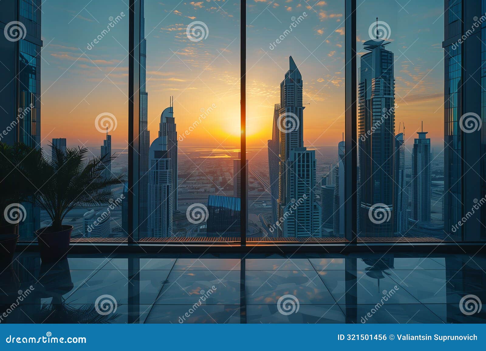 modern city skyline, urban architecture and skyscrapers. dubai s downtown view with high towers,
