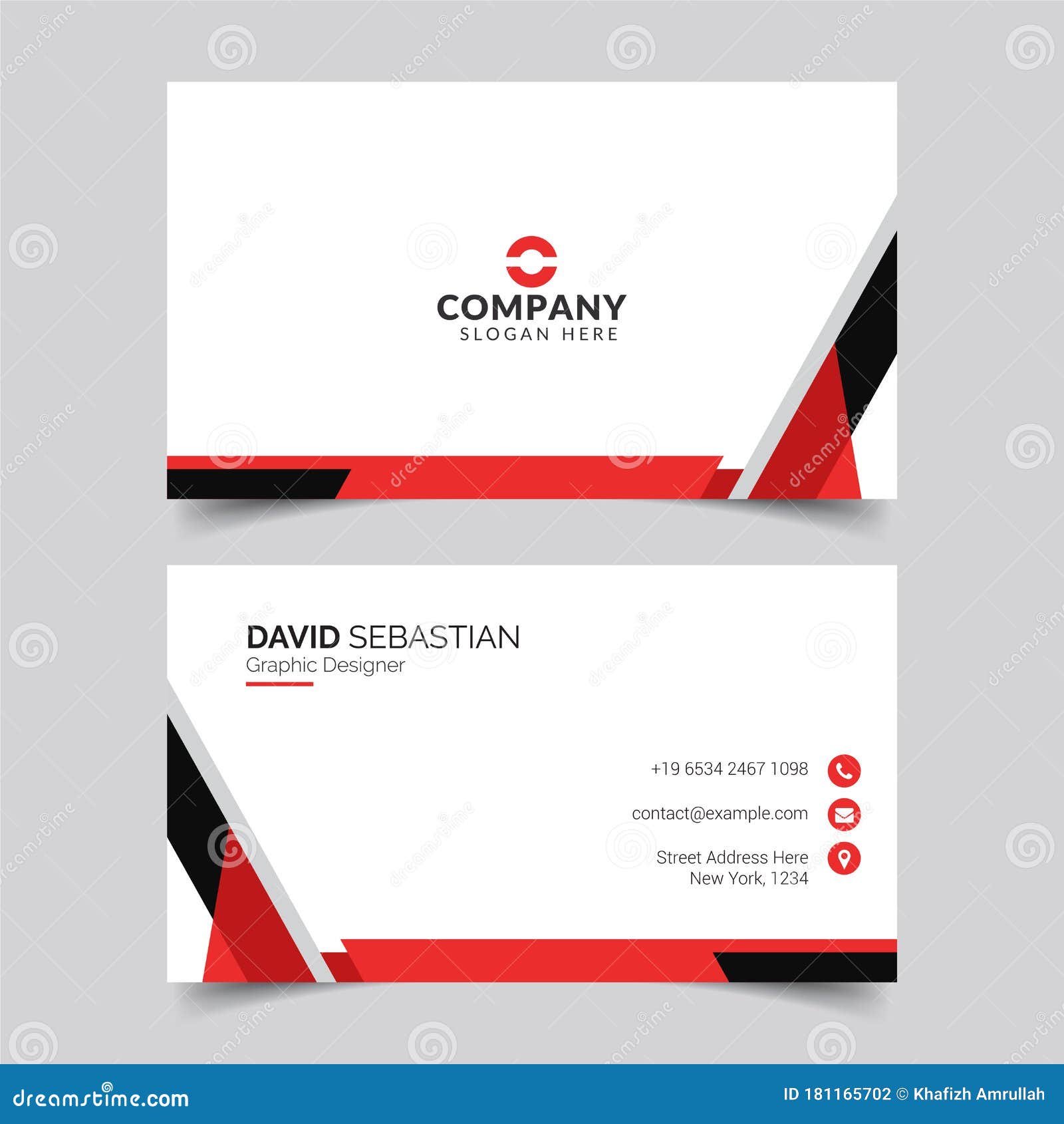 Modern and Clean Business Card Design Template. Minimal Corporate Vector  Background, Flyer Design, Name Card Template, Vector Stock Vector -  Illustration of elegant, advertising: 181165702