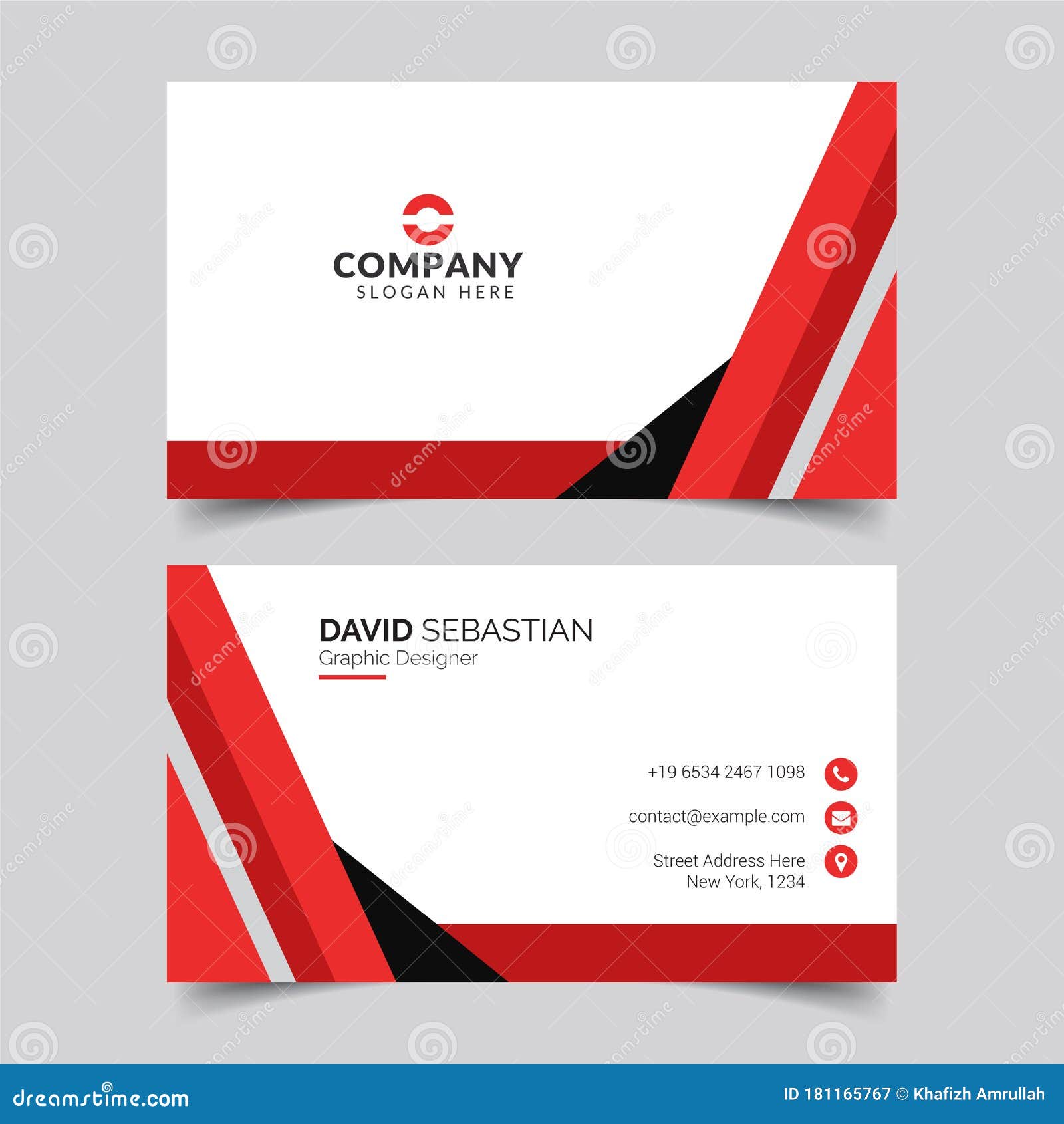 Modern and Clean Business Card Design Template. Minimal Corporate Vector  Background, Flyer Design, Name Card Template, Vector Stock Vector -  Illustration of marketing, mobile: 181165767
