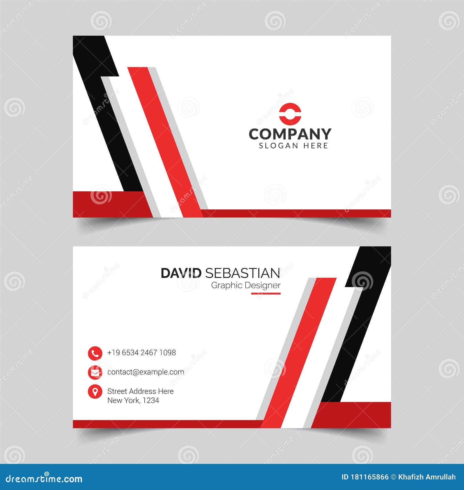 Modern and Clean Business Card Design Template. Minimal Corporate Intended For Office Max Business Card Template
