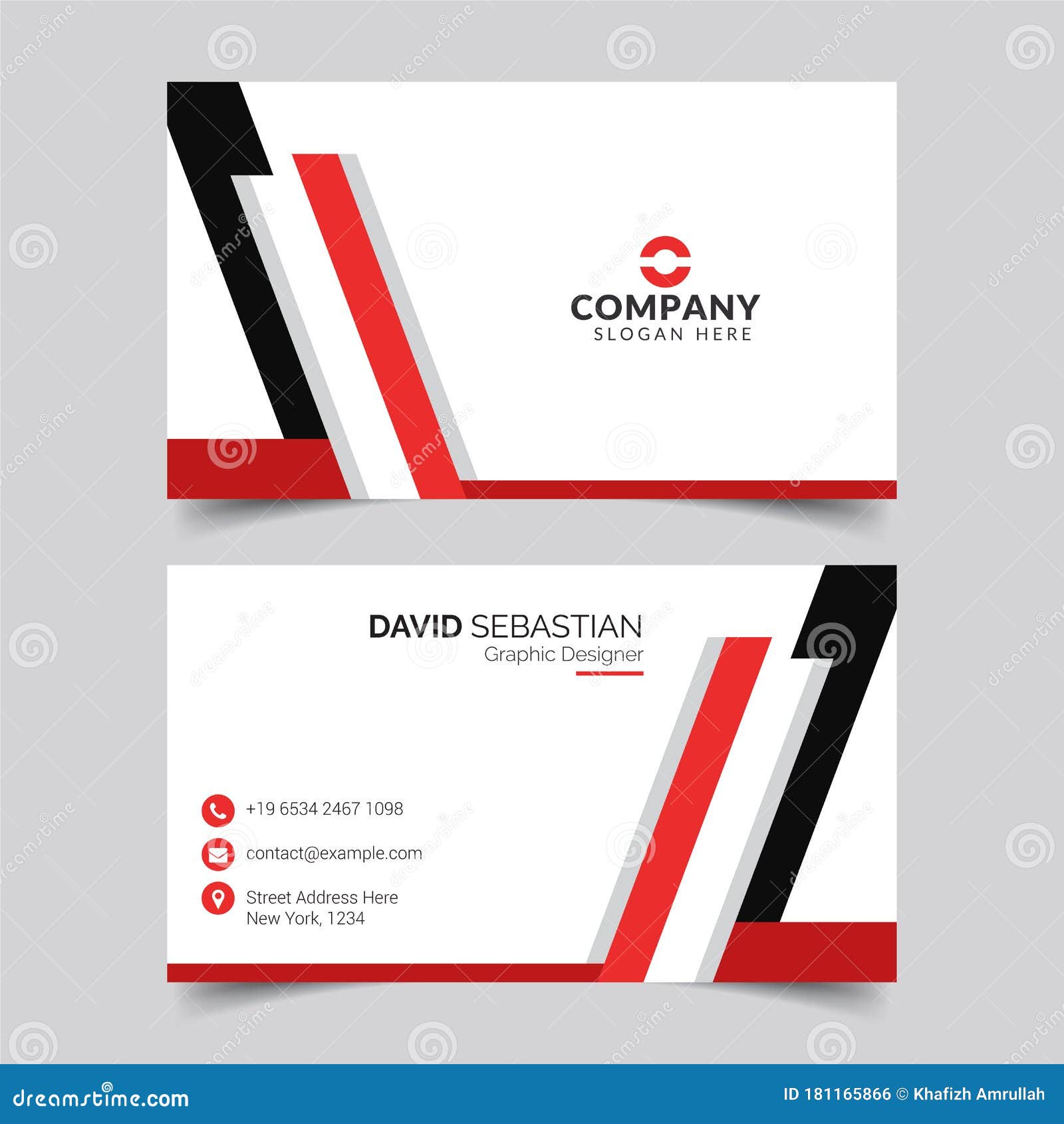 Modern and Clean Business Card Design Template. Minimal Corporate Vector  Background, Flyer Design, Name Card Template, Vector Stock Vector -  Illustration of flyer, banner: 181165866