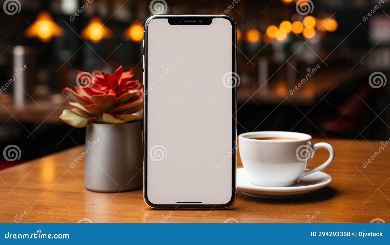 Modern Coffee Shop with Wireless Technology, Serving Fresh Coffee