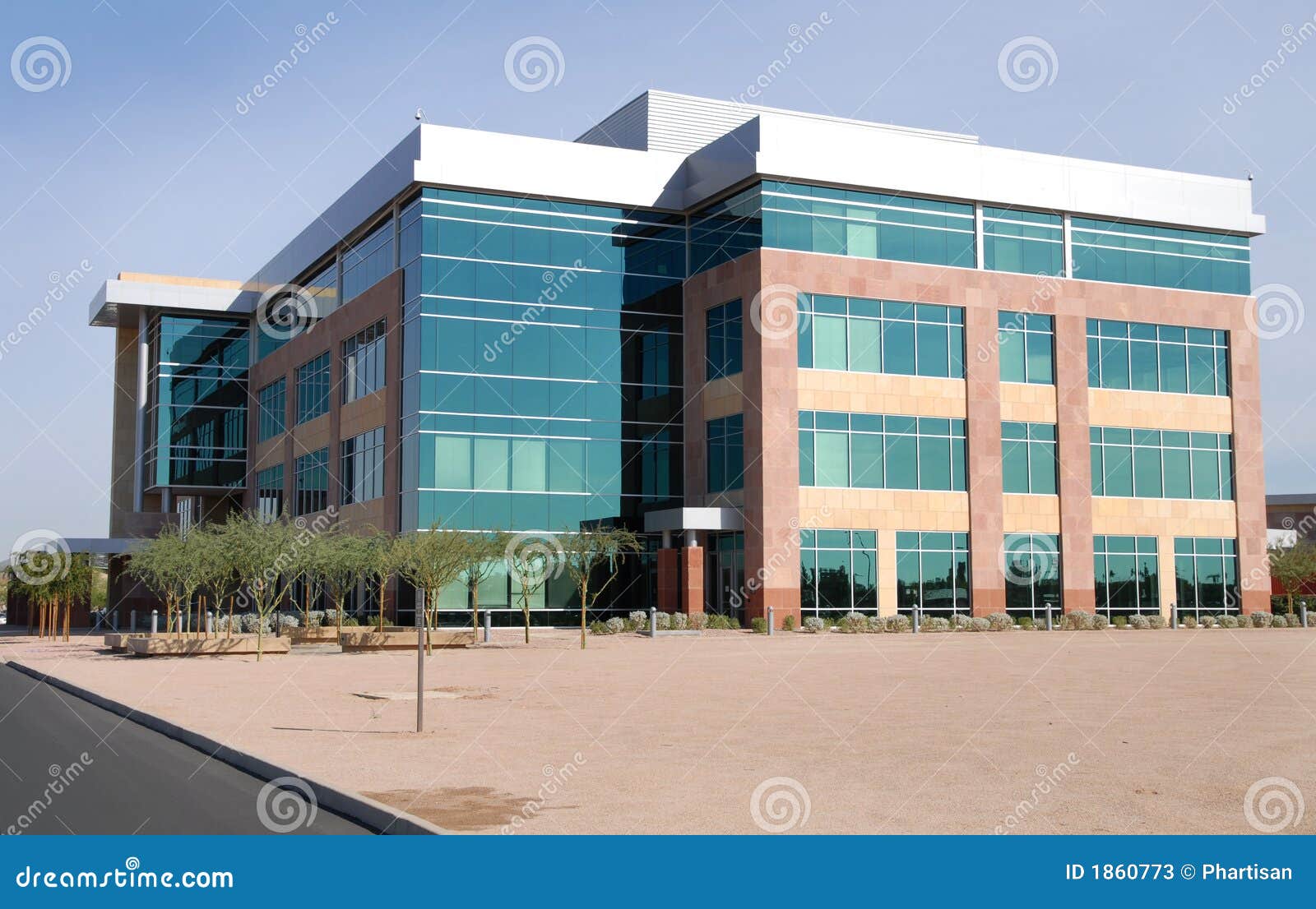 Modern Commercial Building Stock Photos - Image: 1860773