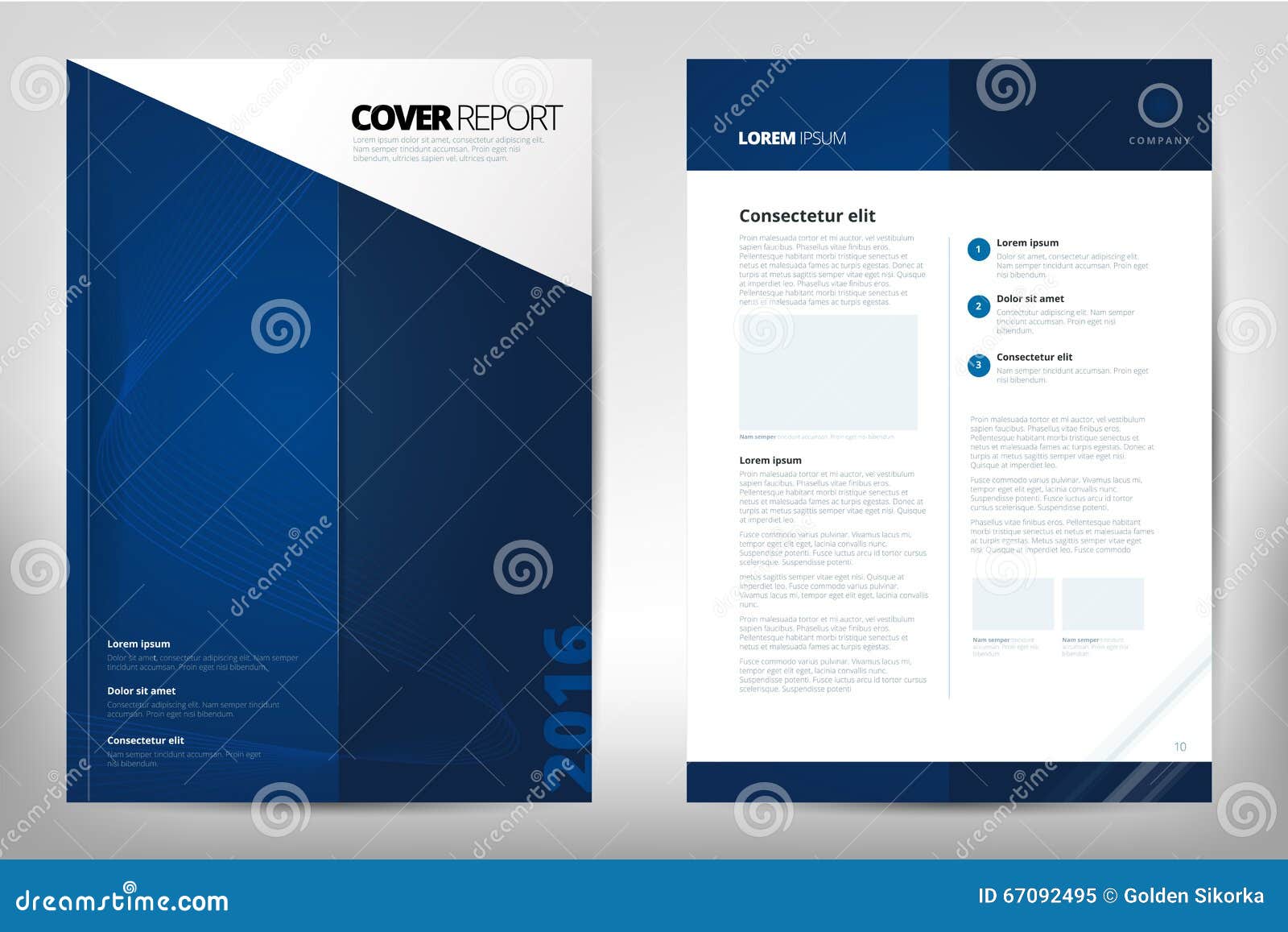 modern cover annual report brochure - business brochure - catalog cover, flyer , size a4, front page and back page