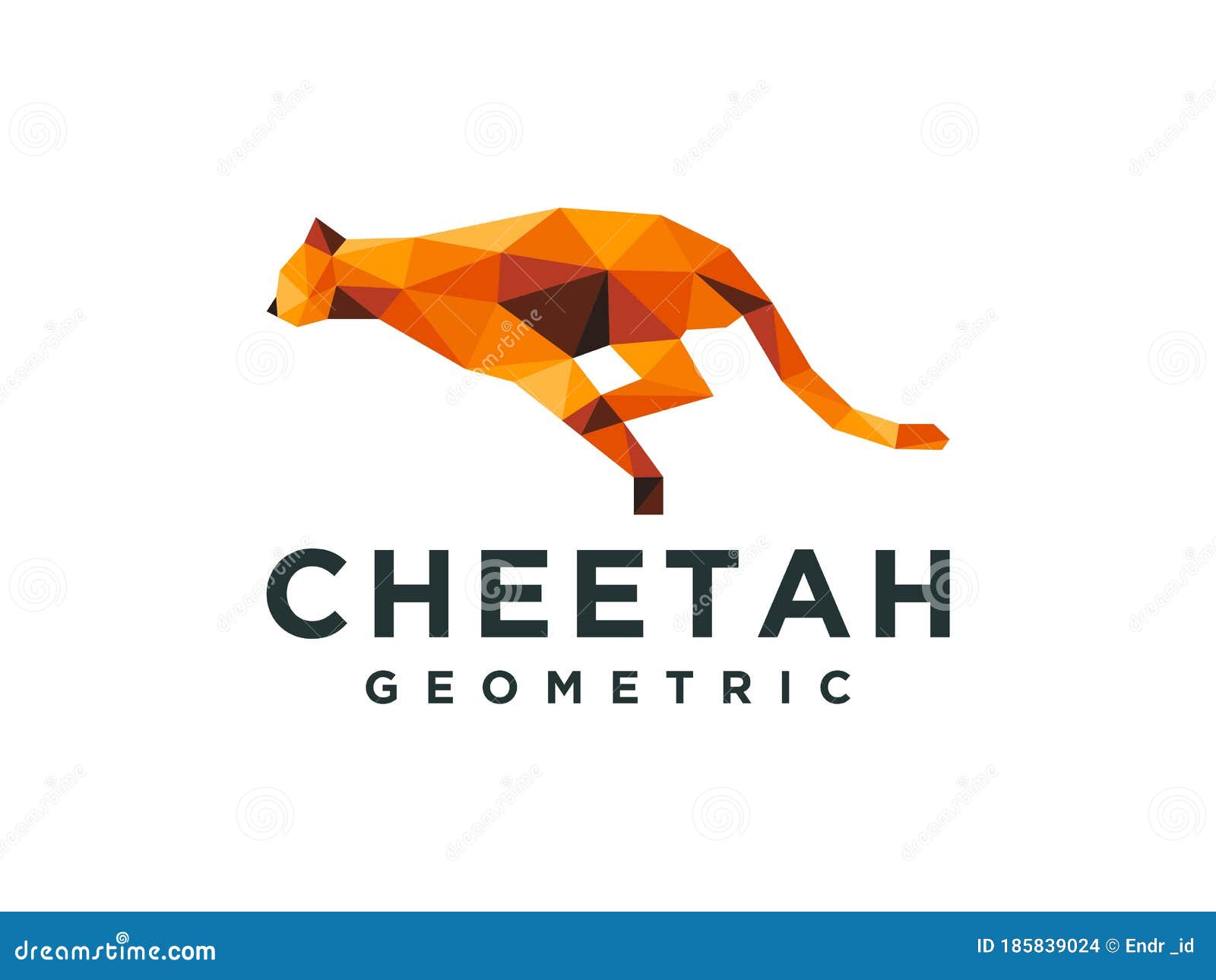 Modern Creative Geometric Cheetah Jaguar Tiger Speed Logo Design  Inspiration Stock Vector - Illustration of fauna, hunter: 185839024