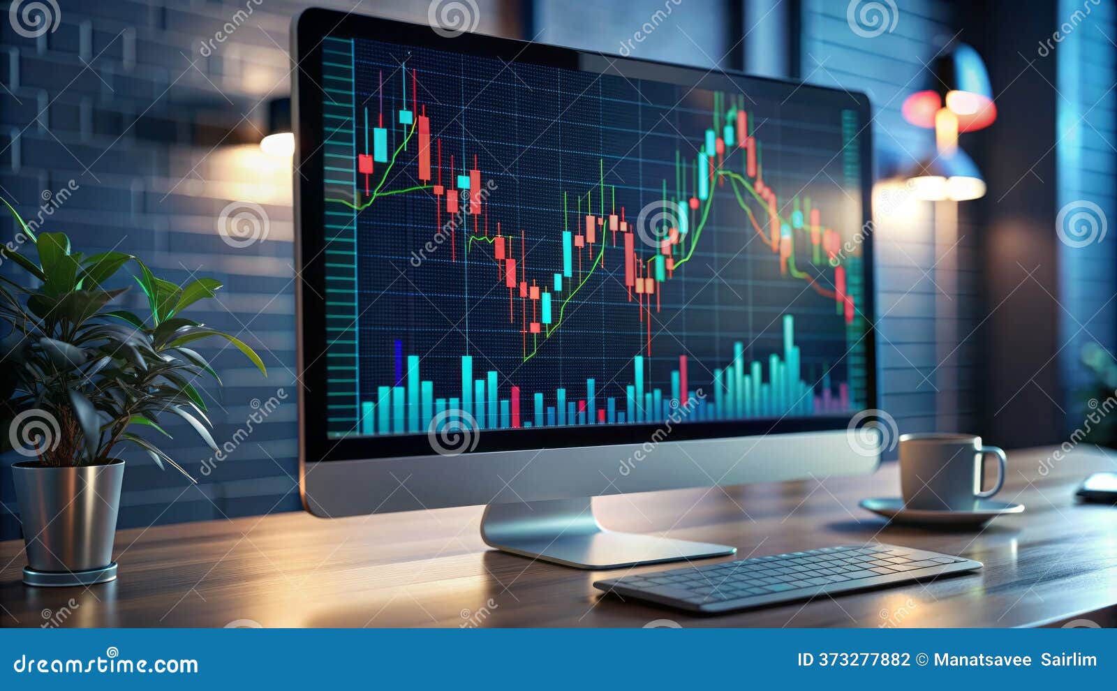 Modern Crypto Exchange Platform Displayed on a Sleek Computer Monitor  Interactive Trading Interface Stock Illustration - Illustration of tools,  investors: 373277882