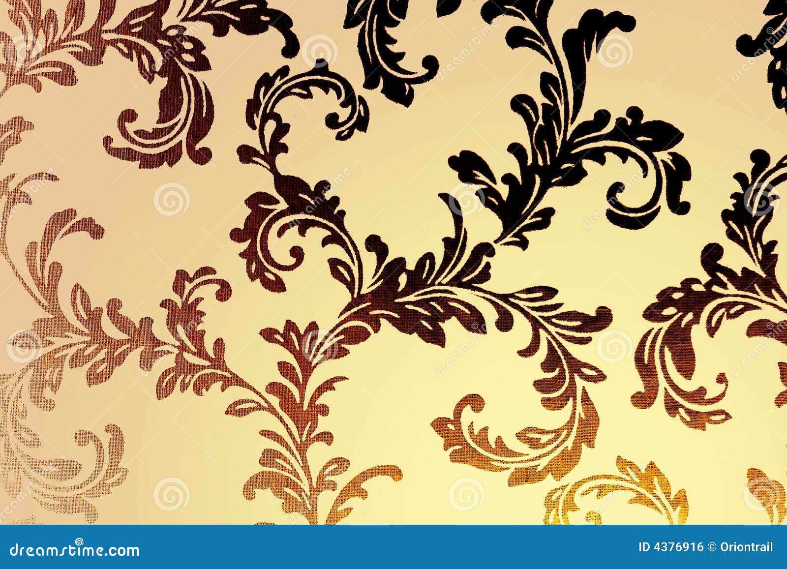 Modern damask wallpaper stock illustration. Illustration of cool 4376916