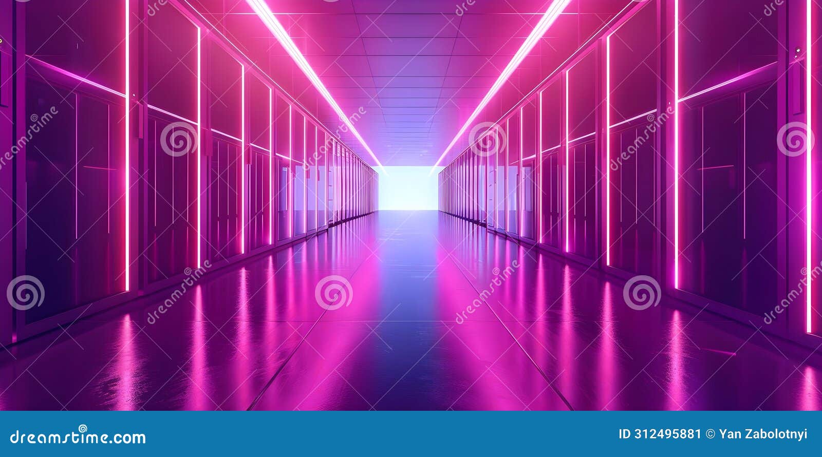 modern data center with secure server racks backup solutions and ai technology for enhanced data