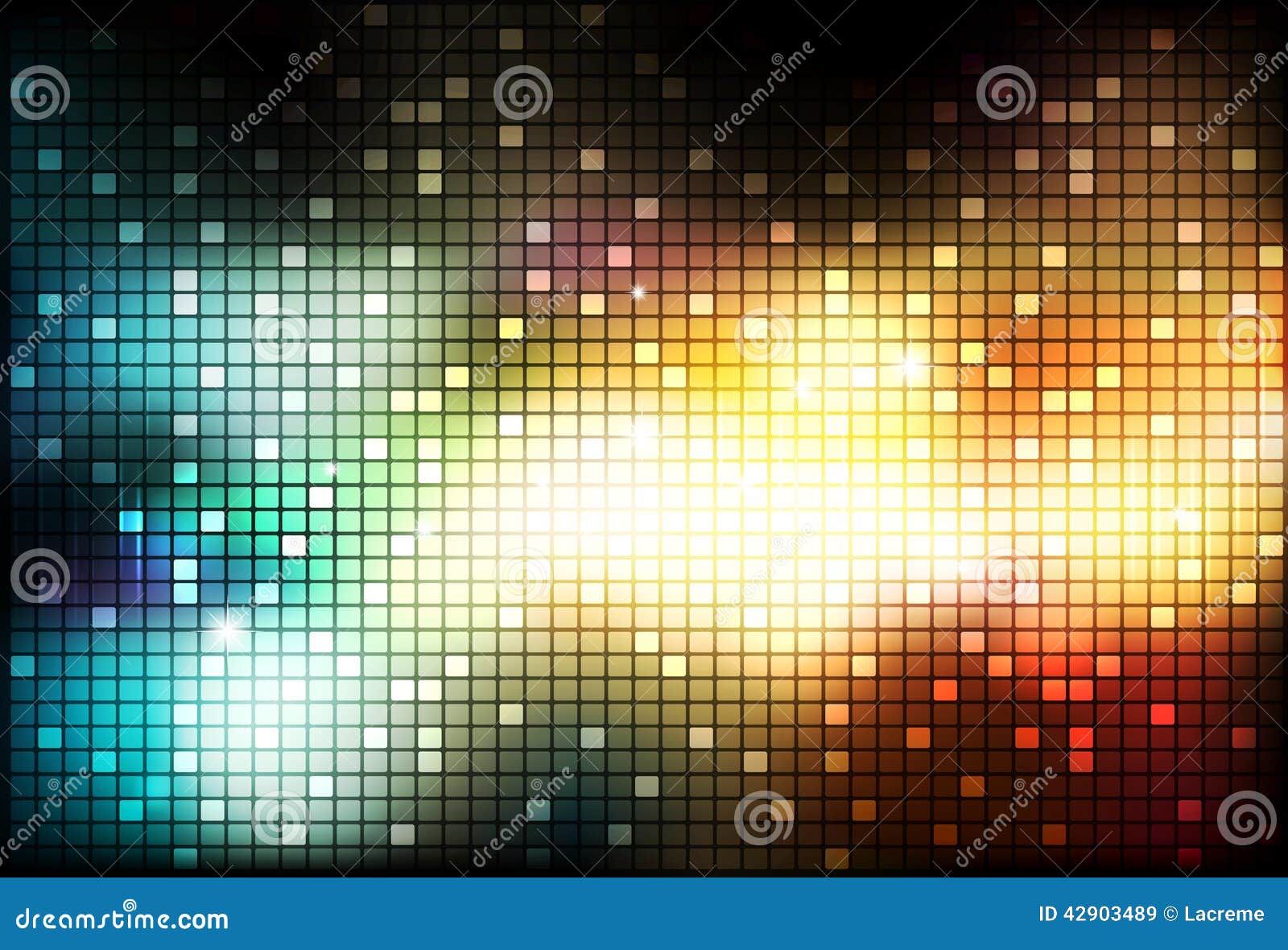 Modern Decorative Background Stock Vector Illustration of squares