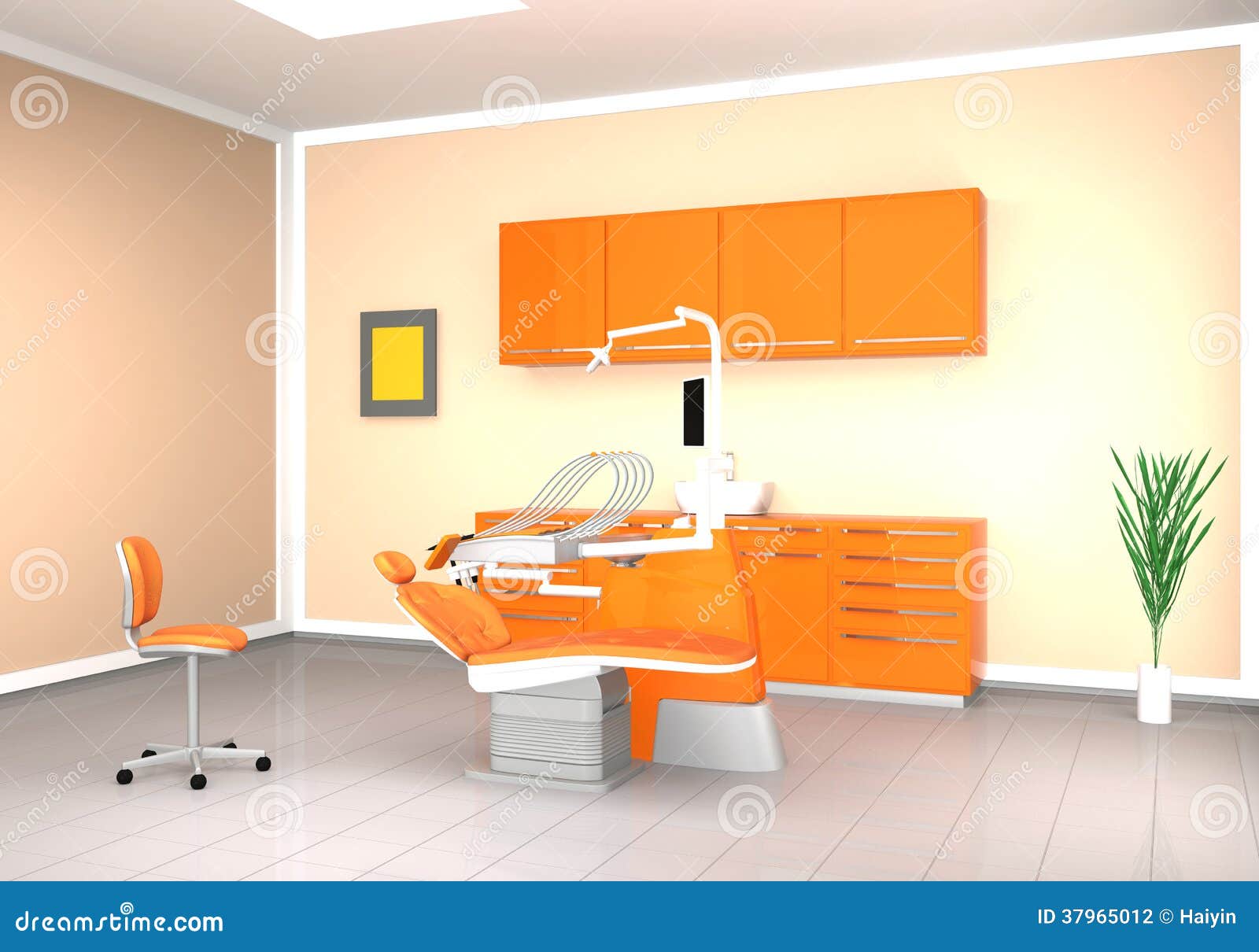 Modern Dental Office Interior Stock Illustration - Illustration of  interior, instrument: 37965012