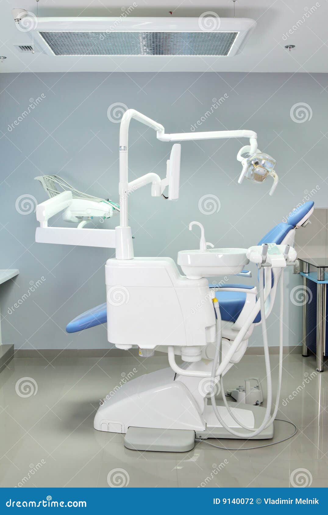 Modern dentist chair stock photo. Image of hospital, dental 9140072