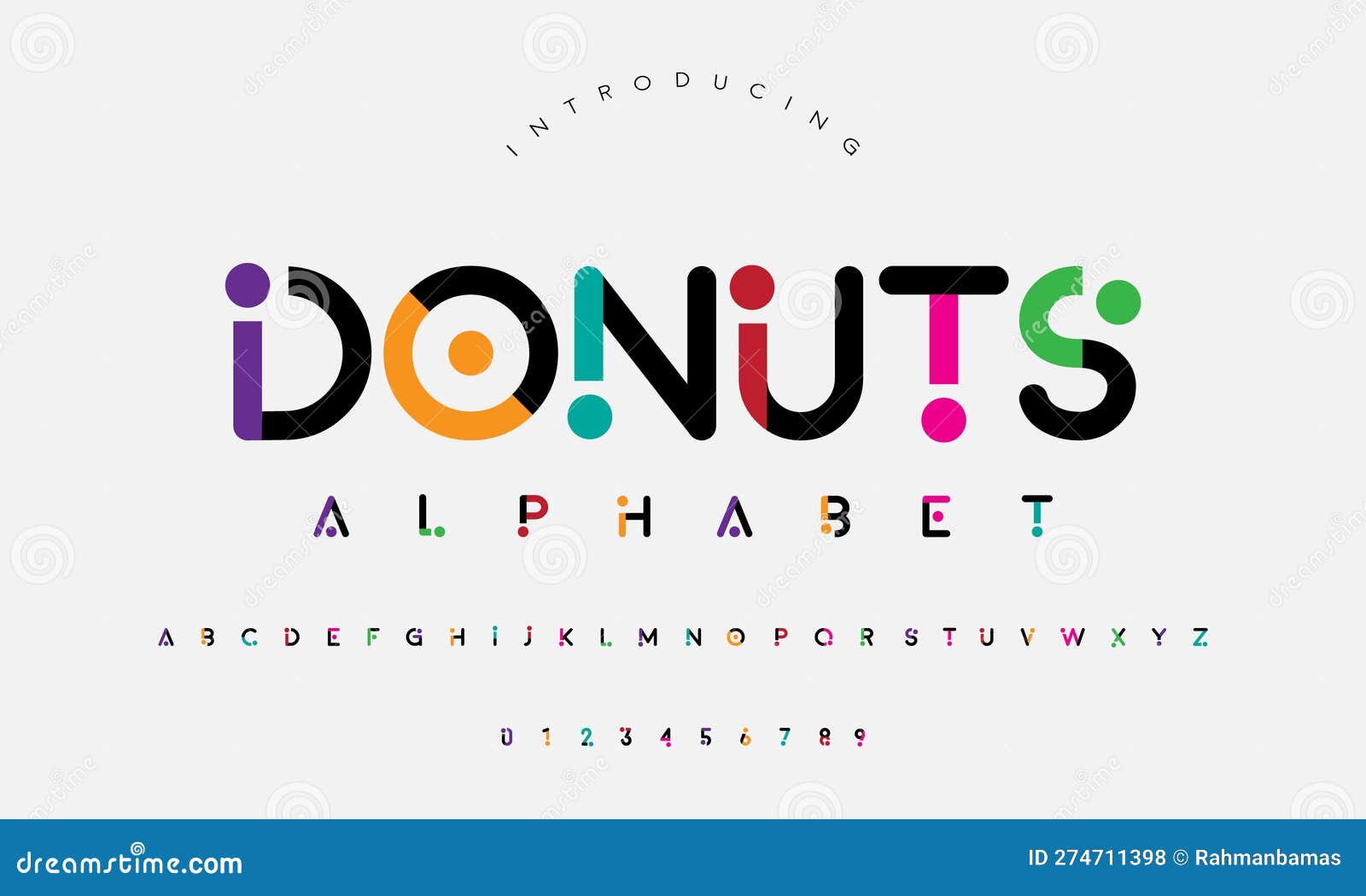 Modern abstract digital alphabet font. Minimal technology