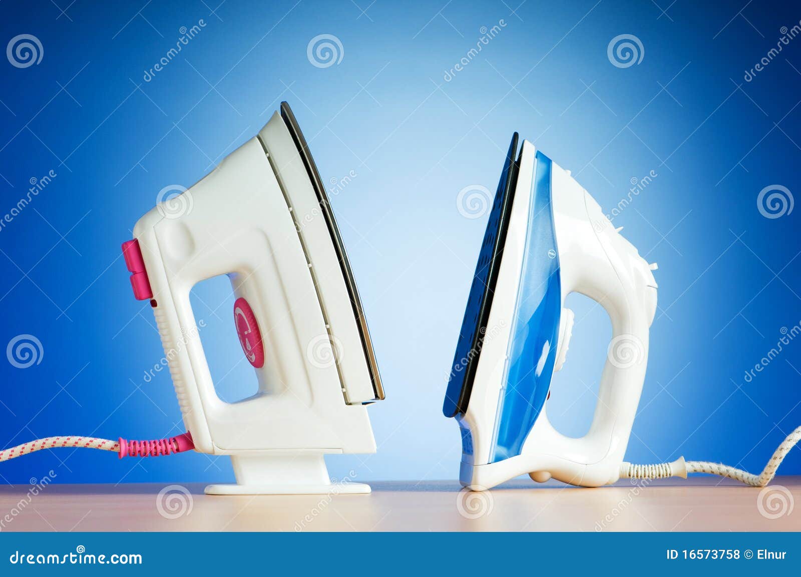 Modern electric iron stock photo. Image of life, electricity 16573758