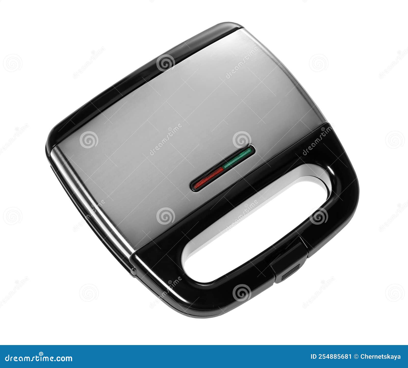 Modern Electric Sandwich Maker on White Stock Image Image of home