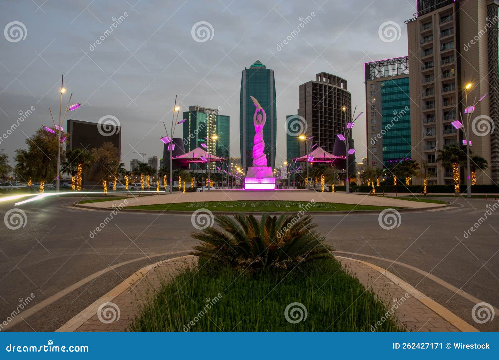 Modern Empire City in Erbil, Iraq, the Capital City of Kurdistan Region