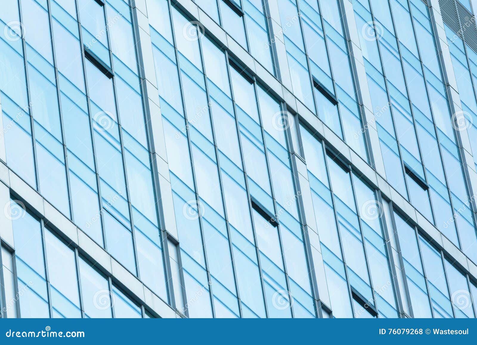 Modern facade glazing stock photo. Image of design, skyscraper - 76079268