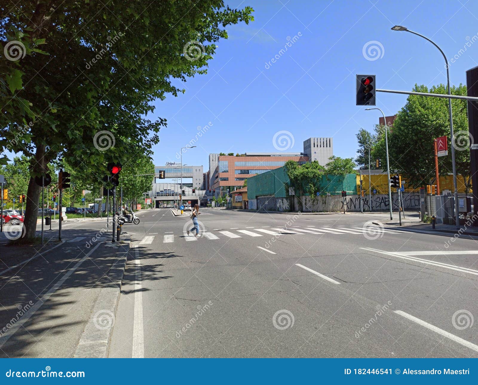 Modern Fair District in Bologna Italy Editorial Photo Image of