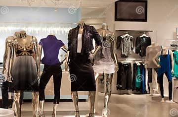 Modern Fashion Retail Store Stock Photo - Image of spot, casual: 15200740