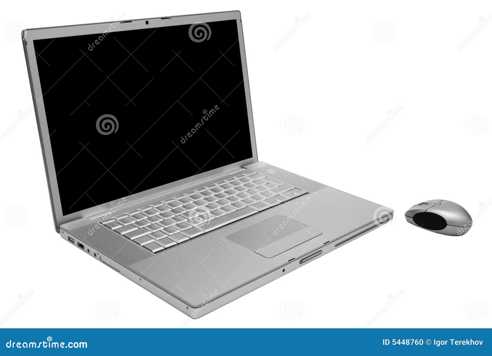 Modern and Fashionable Laptop Stock Photo Image of camera, media 5448760