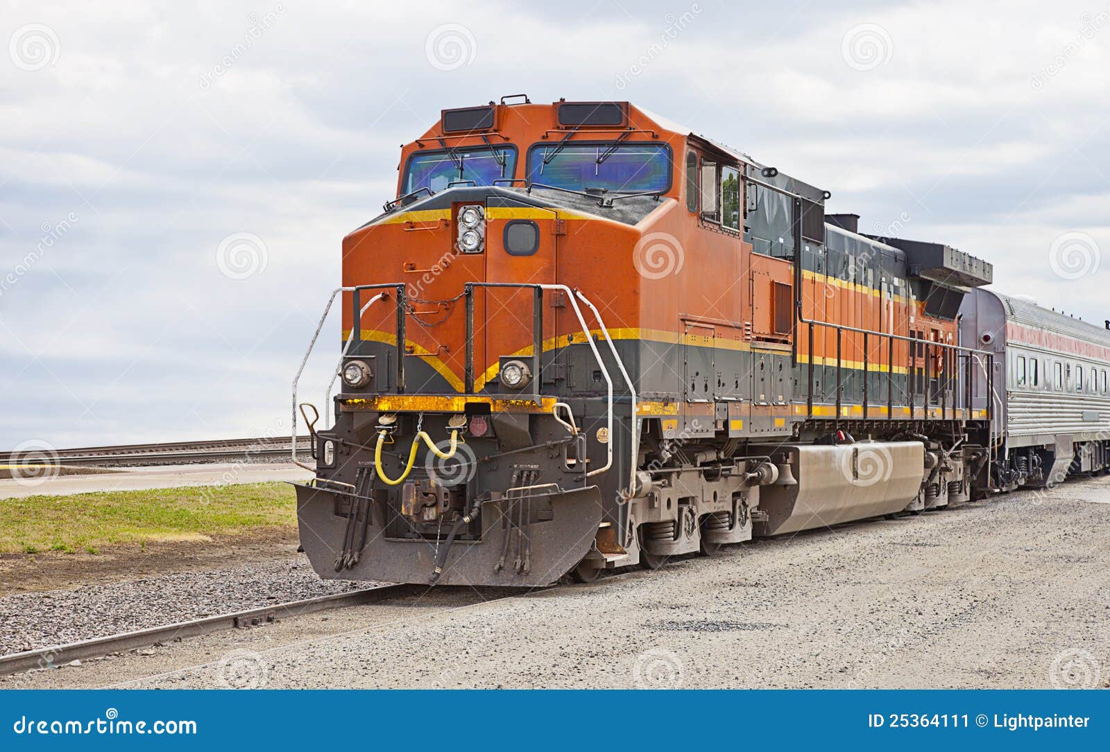 modern freight train