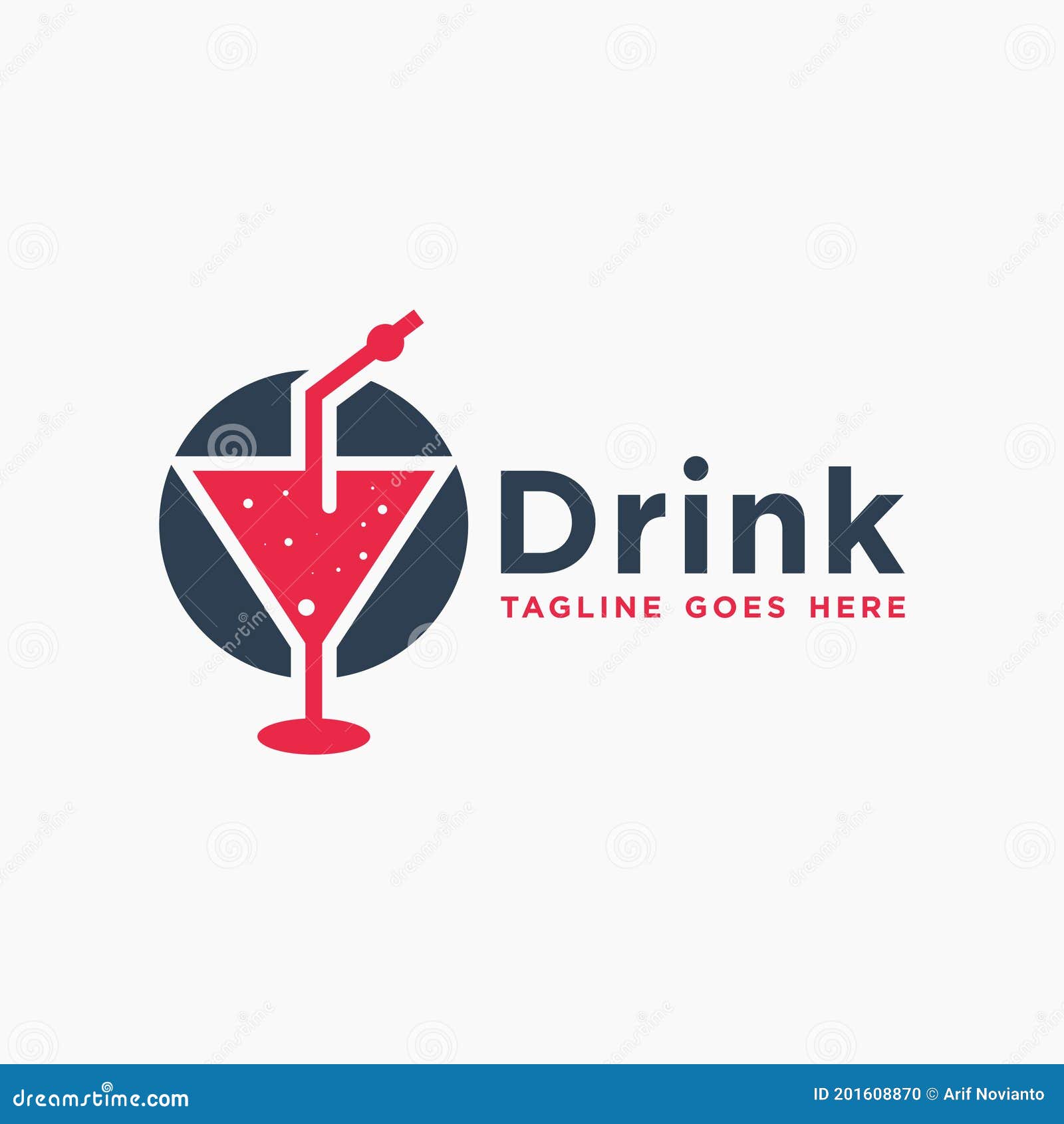 Modern fresh drink logo stock vector. Illustration of drink 201608870
