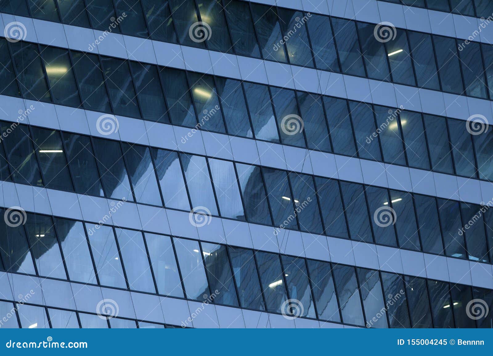 Modern Futuristic Glass Building Abstract Background. Stock Image ...